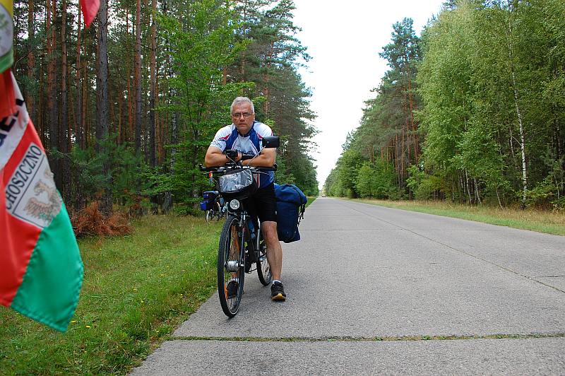 Członkowie choszczńskiej grupy rowerowej Voyager