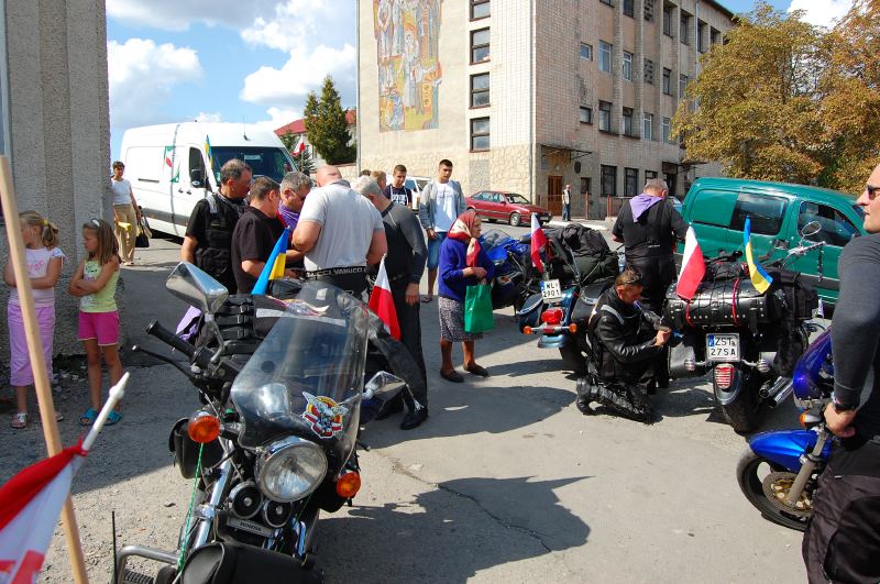 Członkowie choszczńskiej grupy rowerowej Voyager